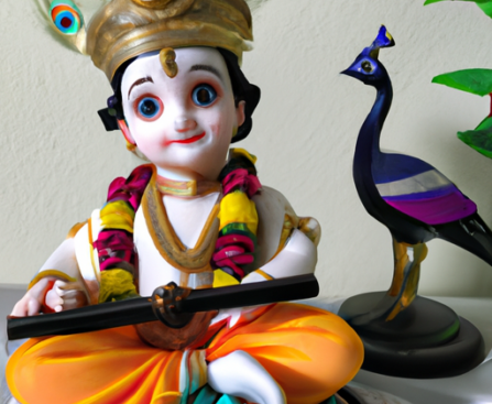 Can you compose a Bhajan song on God Krishna